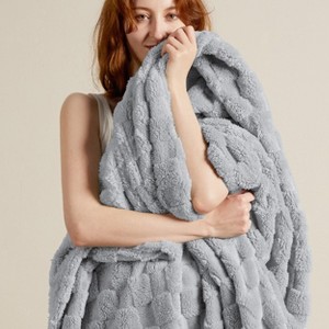 Bedsure | Cute Soft Cozy Checkered Throw Blanket for Couch - 1 of 4