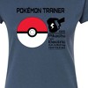Women's - Pokémon - Pokeball Trainer Fitted Graphic T-Shirt - 2 of 3