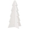 Aghana Digitals 69.5cm White Pine Wood Christmas Tree - Rustic DIY Decor for Home, Office & Festive - 2 of 4