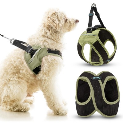 Gooby Escape Free Easy Fit X Step in Dog Harness Portland Green, Large