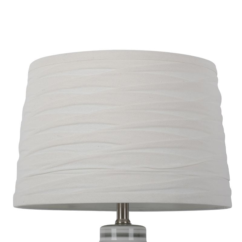 Linen Overlay Modified Drum Large Lamp Shade Ivory - Threshold&#8482;, 1 of 4