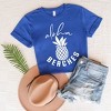 Simply Sage Market Women's Aloha Beaches Pineapple Short Sleeve Graphic Tee - 3 of 3