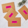 Avery Neon Address Labels with Sure Feed for Laser Printers, 1" x 2 5/8", 750 Pink Labels (5970) - 2 of 4