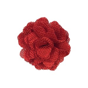 Wrapables Shabby Chic Burlap Rose Flower 3 Inch Diameter (Set of 12) - 1 of 4