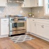 HomeStock Outdoor Washable Navarre Ivory & Brown 2' X 3', Machine Woven with Printed Designs, Coastal - 3 of 4