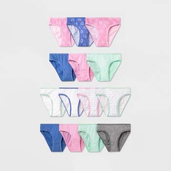 Hanes Girls' 5pk Super Soft Bikini Underwear : Target