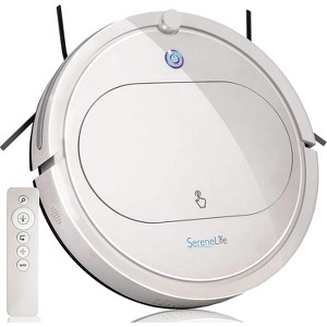 Pure Clean 11.42" Smart Robot Vacuum Cleaner - PUCRCX18 - 0.2L Dust Bin, Remote Control, Low Profile - 1 of 4