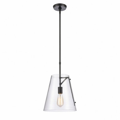 Elk Home Trustle 1 - Light Pendant in  Matte Black