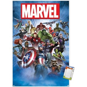 Trends International Marvel Comics - Group Shot Unframed Wall Poster Prints - 1 of 4