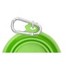 FFDPET Silicone Travel Bowl for Dogs & Cats X-Small 7oz - Lime Green - 4 of 4