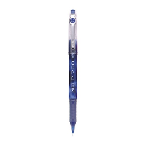 Blue Ink Pilot P700 Fine 38611 0.7mm Precise Gel Roller Pen Box of 12 Pens 