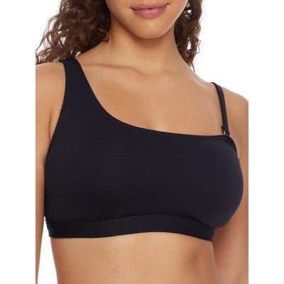 Bare Women's One-shoulder Underwire Bikini Top - S10289 : Target