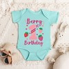The Juniper Shop Berry 1st Birthday Baby Short Sleeve Bodysuit - 3 of 4