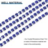 Unique Bargains DIY Bag Clothing Decoration Crystal Rhinestone Sew on Close Claw Chain Trim - 3 of 4
