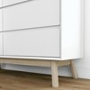 Max & Lily 6 Drawer Dresser, Solid Wood Storage Dressers & Chest of Drawers for Bedroom - 4 of 4