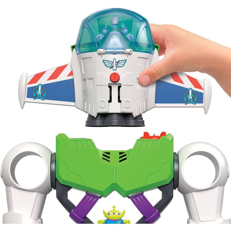 Fisher-Price Imaginext Disney Pixar Toy Story 4 Buzz Lightyear Robot, 6 of 12