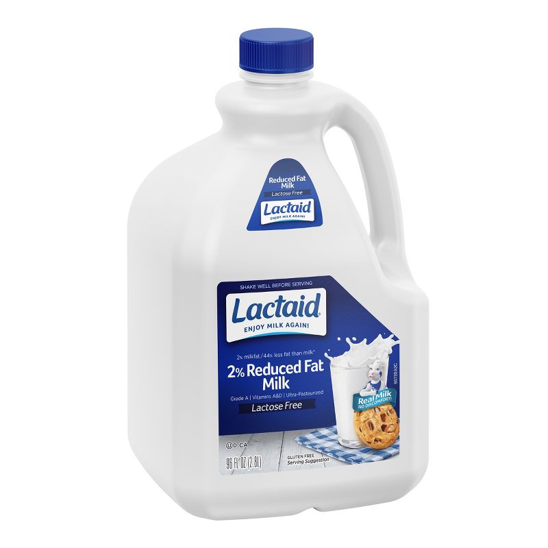Lactaid Lactose Free 2% Reduced Fat Milk - 96 fl oz, 4 of 8
