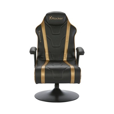 Typhoon Console Gaming Chair Black/Gold - X Rocker