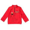 Sesame Street Elmo Fleece Half Zip Sweatshirt and Pants Set Infant to Toddler - image 3 of 4