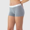 Hanes Premium Women's 4pk Boyfriend Cotton Stretch Boxer Briefs -Colors May Vary - image 4 of 4