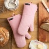 KITCHENAID Gourmet Series Gridlines Oven Mitts 2-Pack Set - 2 of 4