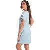 Just Love Short Sleeve Nightgown for Women – Cozy, Lightweight Sleepwear with Classic Design - 2 of 3