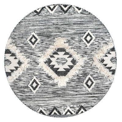 Nuloom Savannah Moroccan Tasseled Wool Indoor Area Rug