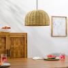 Livabliss Maser 14"L x 14"W x 9"H Cottage Beige Ceiling Lights - 2 of 4
