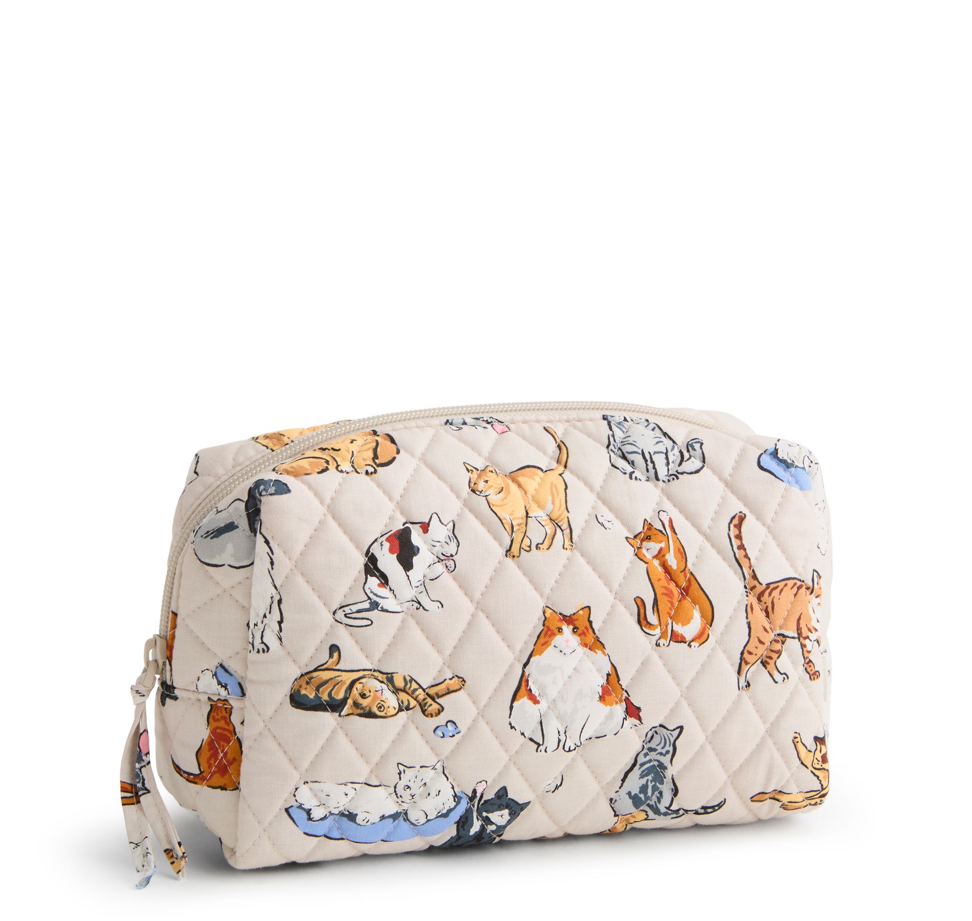 Vera Bradley Women's Outlet Cotton Essential Medium Cosmetic Bag