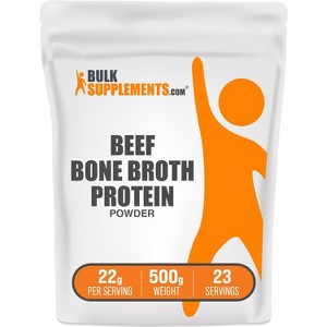 BulkSupplements Beef Bone Broth Protein Powder - 1 of 4