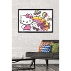 Trends International Hello Kitty - Retro Rainbow Framed Wall Poster Prints - 2 of 4