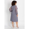 Catherines Beaded Mesh Shift Dress - 3 of 4