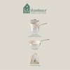 Bloomhouse 4-Piece Triply Stainless Steel Cookware Set w/ Non-Stick Non-Toxic Ceramic Interior and Ceramic Steamer Insert - 4 of 4