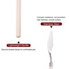 Unique Bargains Stainless Steel Wood Handle Flexible Polished Painting Mixing Scrapers - 4 of 4