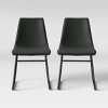 Bowden Faux Leather Dining Chairs - Threshold™ - 2 of 4