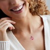 Ross-Simons 14.00 Carat Pink Topaz Pendant Necklace in Sterling Silver Size 18 - 2 of 3