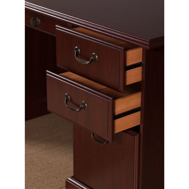 Bennington Manager&#39;s Desk from Kathy Ireland Home - Bush Furniture, 6 of 9