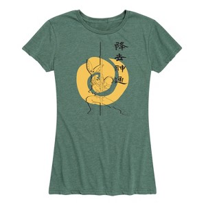 Women's - Avatar: The Last Airbender - Aang Momo Kanji Short Sleeve Graphic T-Shirt - 1 of 4