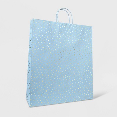 Extra Large Bag with Scattered Foil Gold/Blue - Spritz™