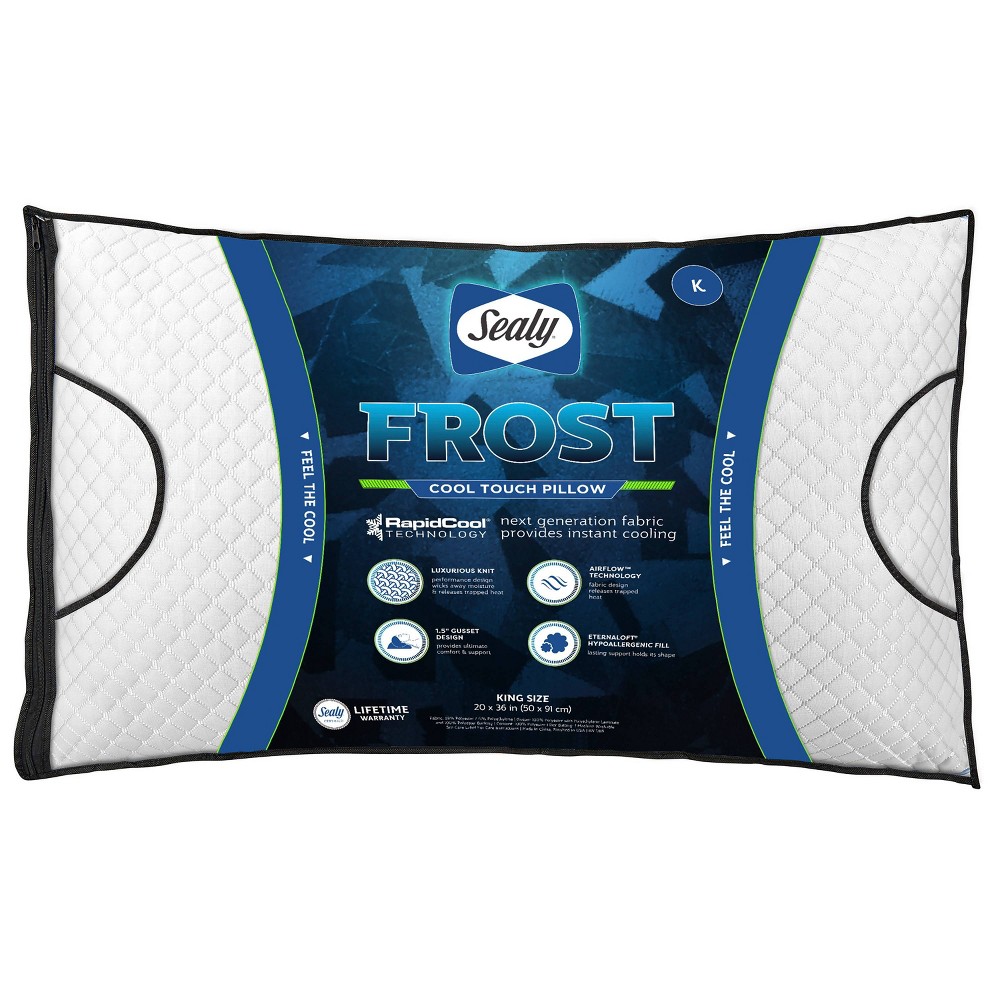Photos - Pillow Sealy Jumbo Frost Bed  