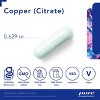 Pure Encapsulations Copper (Citrate) - Highly Bioavailable Form of Copper - 60 Capsules - 3 of 4