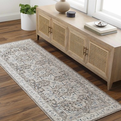 Hauteloom Roho Living Room, Bedroom Machine Washable Area Rug - Traditional