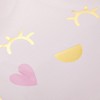 Blue Panda 48 Pack Pink Star Paper Plates for Girls Twinkle Twinkle Little Star Baby Shower Decorations, 9 In - 3 of 4