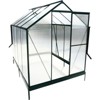 Greenhouse for Outdoors, Heavy Duty Polycarbonate Greenhouse with Rain Gutter and Roof Vent, Aluminum Hot House, Large Walk-in Greenhouse for Outside - 2 of 4
