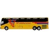 Prevost H3-45 Coach Bus "Tornado Bus Company" Yellow with Graphics Limited Ed 1/87 (HO) Scale Diecast Model by Iconic Replicas - 2 of 4