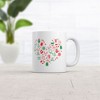 Crazy Dog T-Shirts Christmas Heart Mug Funny Cute Holiday Graphic Novelty Coffee Cup-11oz - 2 of 4