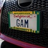 North Dakota State Bison Primary Logo License Plate Clear Frame - 3 of 4