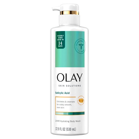 Olay Skin Solutions Body Wash With Salicylic Acid - 17.9 Fl Oz : Target