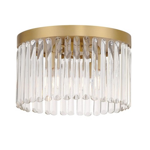 Crystorama Lighting Emory 4 - Light Flush Mount in  Modern Gold - image 1 of 4