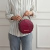 MKF Collection Ynnari Women's Crossbody Bag Croc-Embossed Chic Round by Mia K - 3 of 4